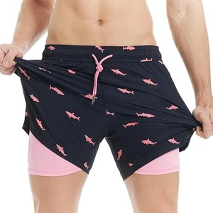 Men Quick Dry Beach Shorts Summer Holiday Swim Trunks