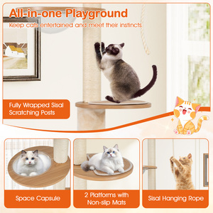 Height Adjustable Large Cat Tree