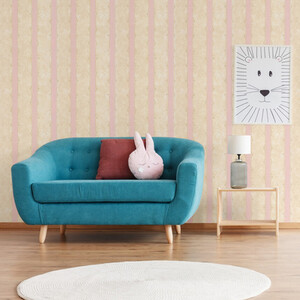 Tudor Stripe Wallpaper