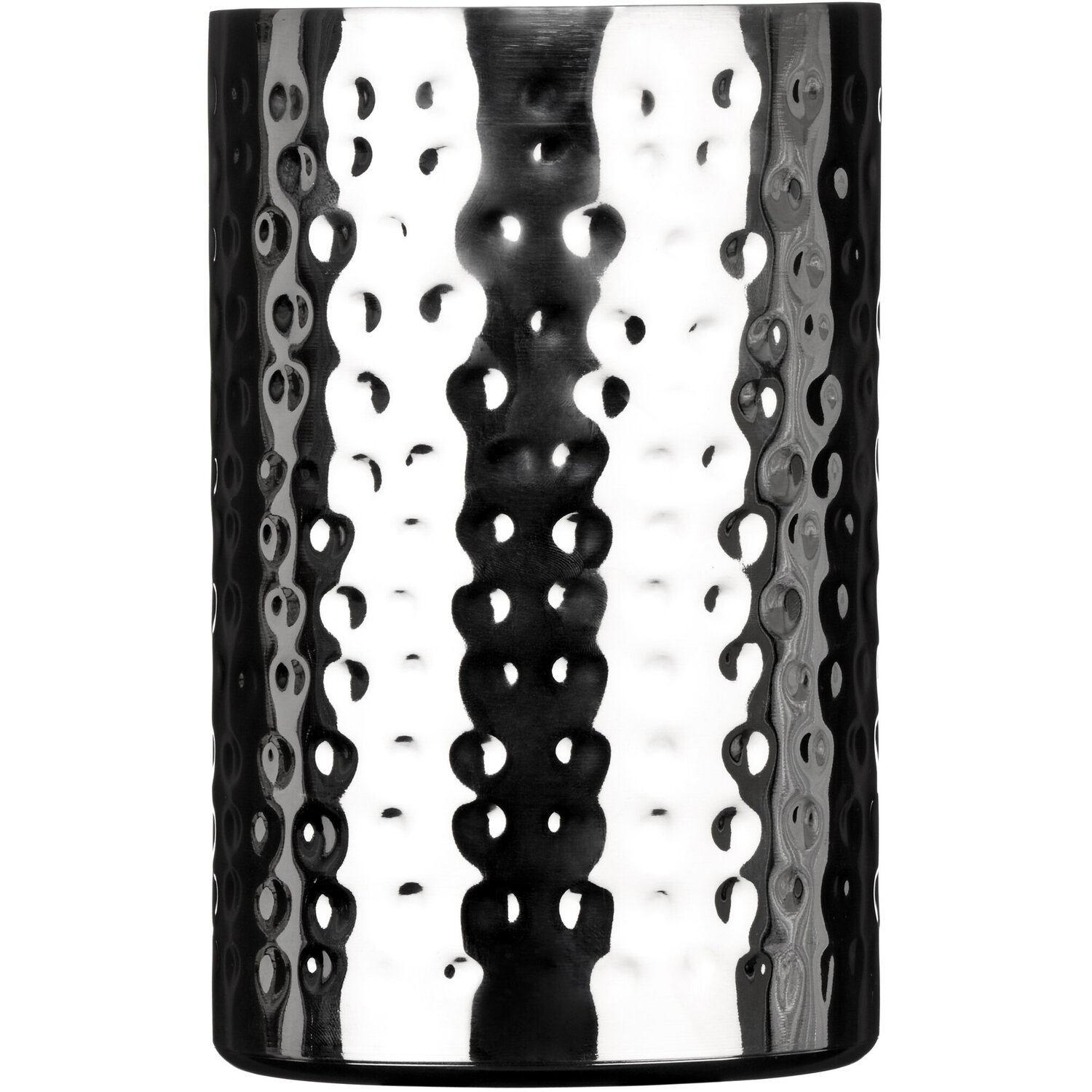 Hammered Effect Champagne Cooler - Silver
