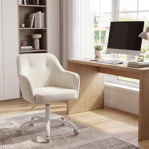 SONGMICS Swivel Desk Chair, Adjustable Height