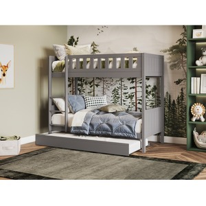 Bea Shorty Wooden Bunk Bed with Trundle