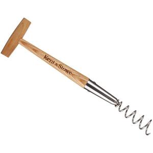 Kent & Stowe Stainless Steel Hand Corkscrew Weeder, FSC