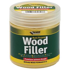 Everbuild Multi-Purpose Premium Joiners Grade Wood Filler Light Oak 250Ml