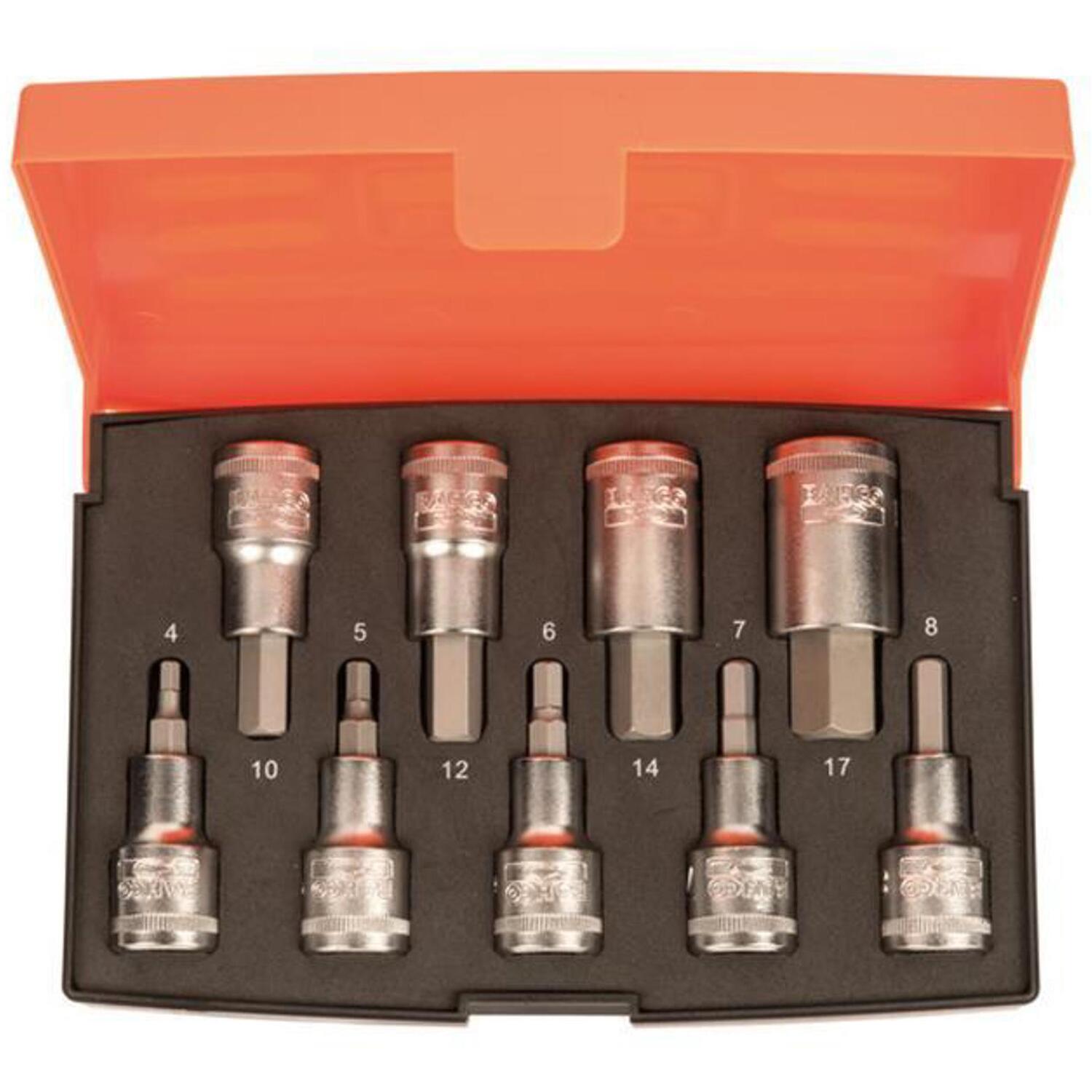 Bahco S9hex 1/2In Drive Socket Set, 9 Piece S9hex - Image 15