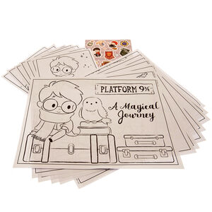 Harry Potter Hogwarts Is My Home Colouring Set