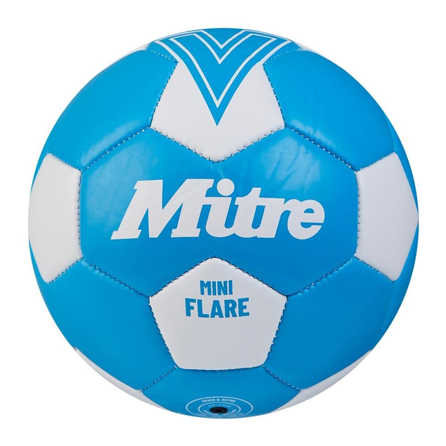Mitre Mini Flare Ball - Blue/White