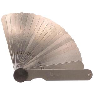 Starrett 66Ma Feeler Gauge 20 Piece Set 0.05-1mm