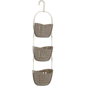 Dara 3 Tier Grey Shower Caddy