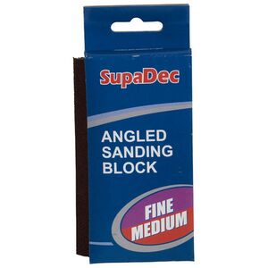 SupaDec Angled Sanding Block