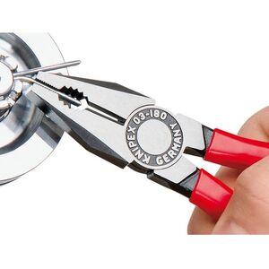 Knipex 03 01 Series Combination Pliers, Pvc Grips