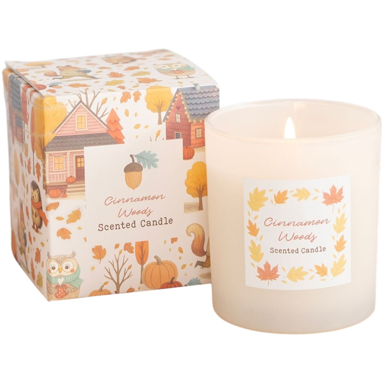 Something Different Cinnamon Woods Scented Candle