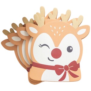 Set of 4 Ruby the Reindeer Coaster Set