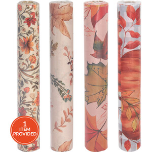 Autumn Print Fabric Roll
