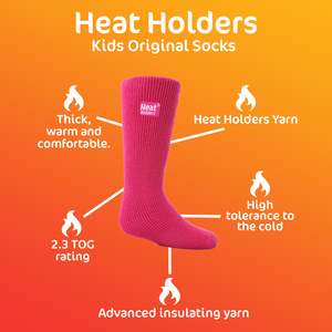 Childrens Original Thick Warm 2.3 Tog Winter Thermal Socks