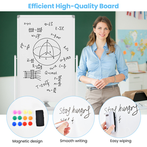 Reversible Rolling Dry Erase Whiteboard