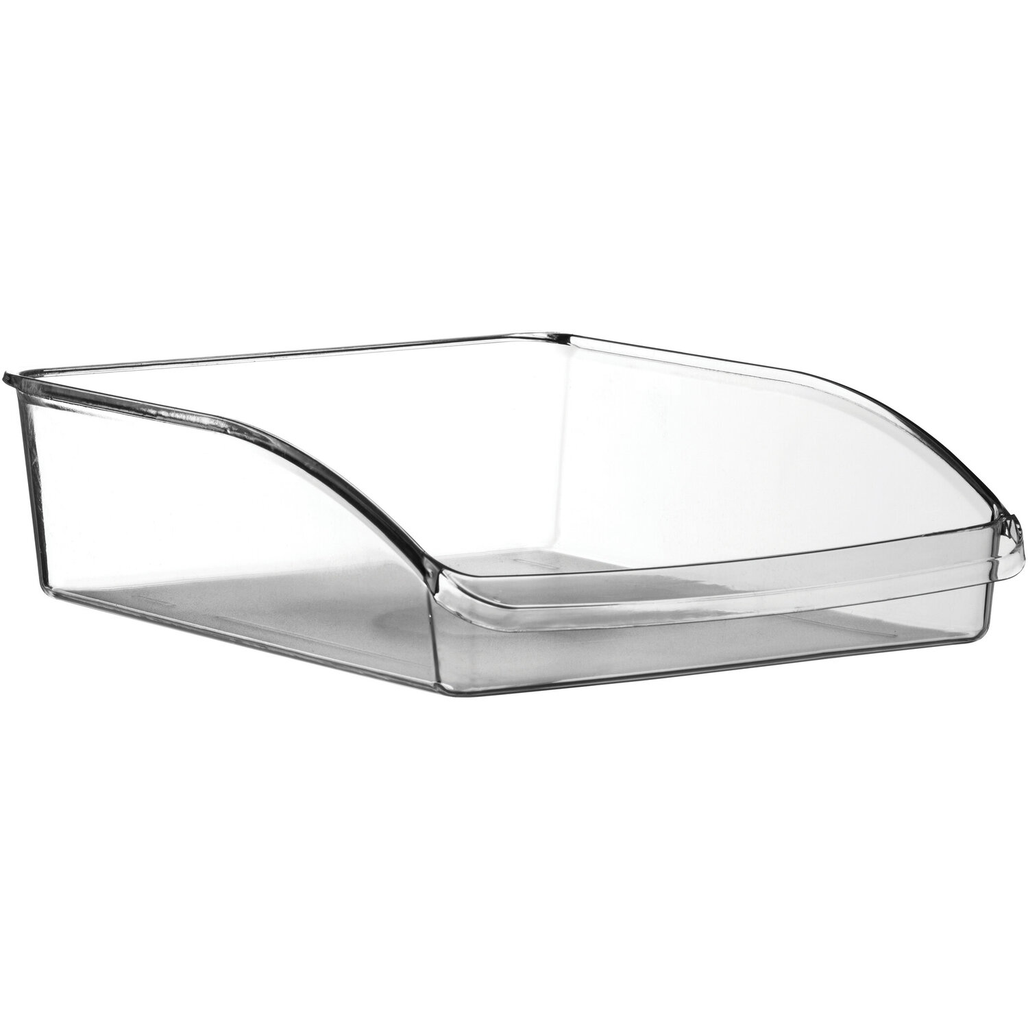 Essentials By Premier Azuma Clear Ps Plastic Large Fridge Organiser - Clear