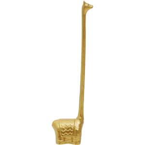 Fauna Gold Finish Llama Toilet Roll Holder
