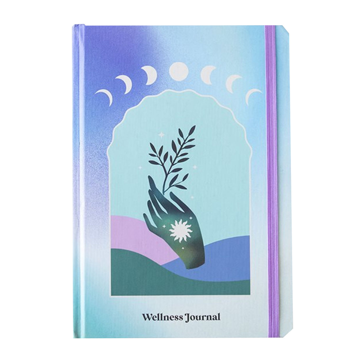 Something Different Aura Energy A5 Wellness Journal - Pastel Blue/Purple
