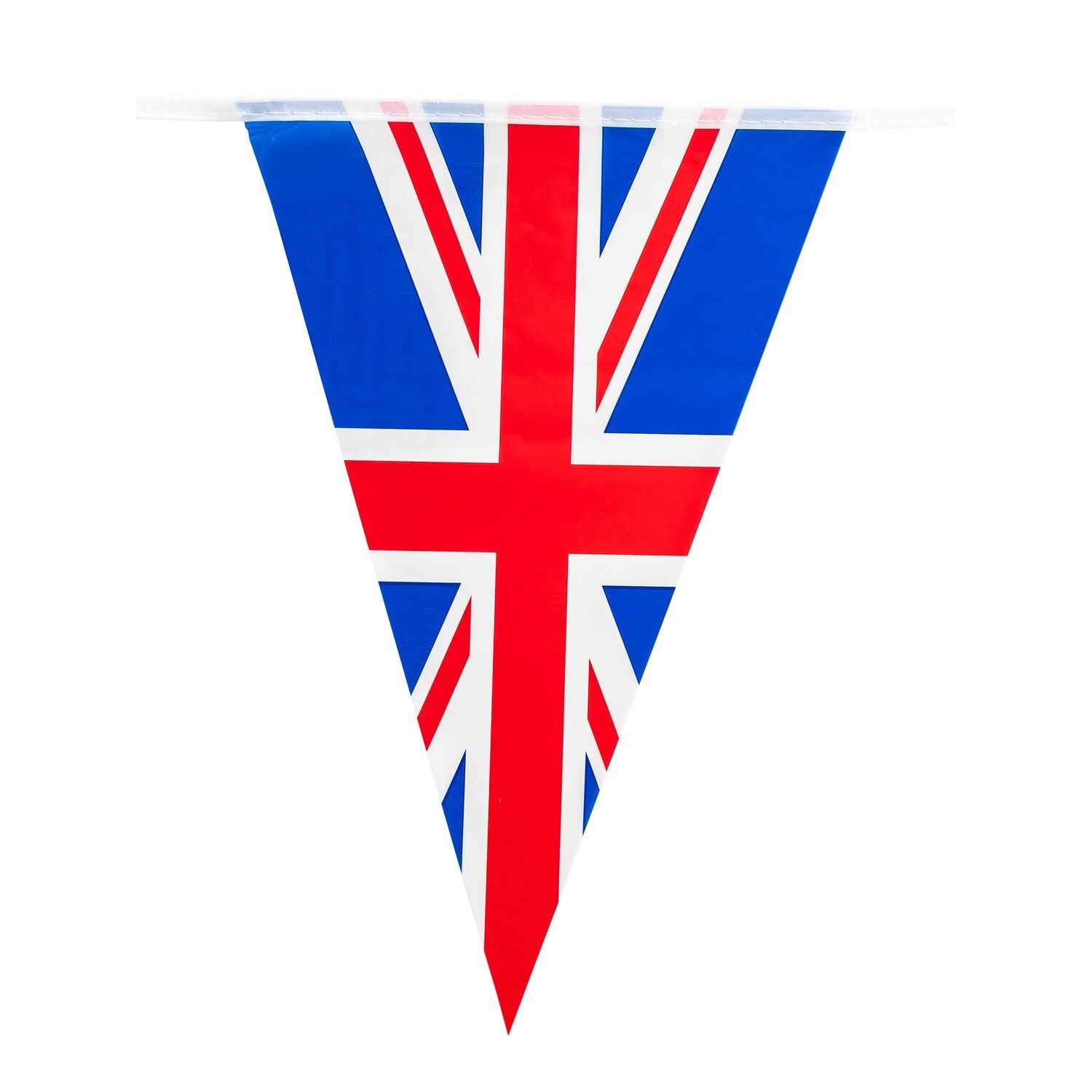 Bristol Novelty Pvc Union Jack Bunting - Blue/Red/White