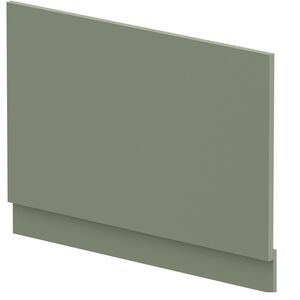 800mm Bath MDF End Panel and Plinth - Satin Green