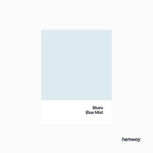 Hemway Interior Paint Matt Acrylic Blue Mist 2.5L