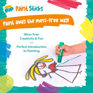 Paint Pops 24 Pack Fast Drying Mess Free Paint Sticks