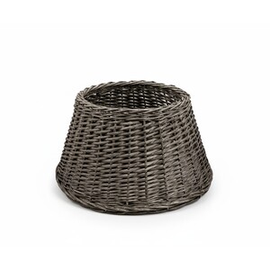 Pegdev Large Wicker Christmas Tree Skirt Rattan Collar