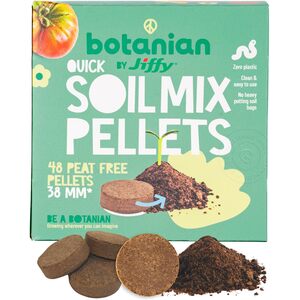 botanian BY Jiffy 48 Coir Seed Pellets 36mm Peat-Free Biodegradable Plugs