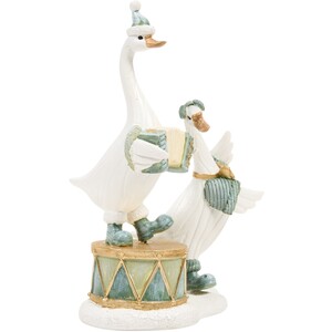 Winter Carol Geese Decoration