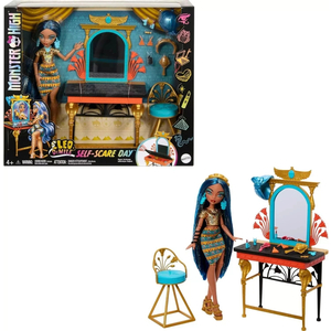 Monster High Cleo De Nile Self Scare Day Doll Playset and Accessories