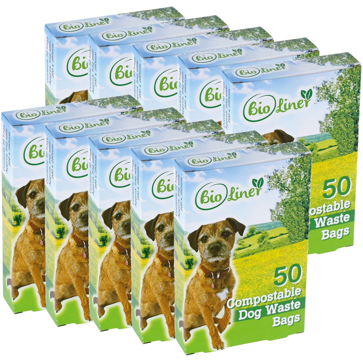 Bioliner Black 500 X Dog Waste Bags – Compostable Dog Waste/Poo Bags – En 13432 - Image 3