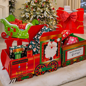 Personalise Your Own Present Train Hamper Kit
