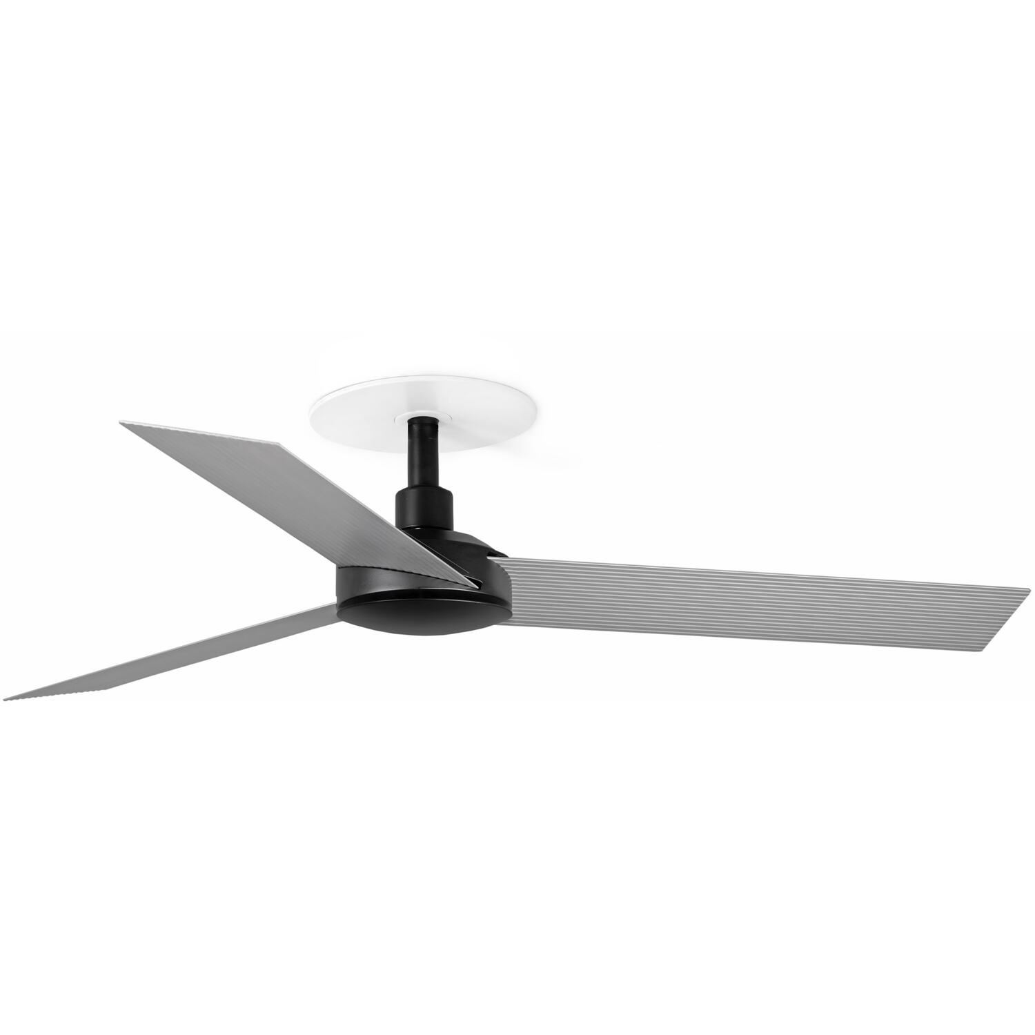 Cruiser Recessed 106cm Ceiling Fan Matt Black, Aluminium Blades - Image 2