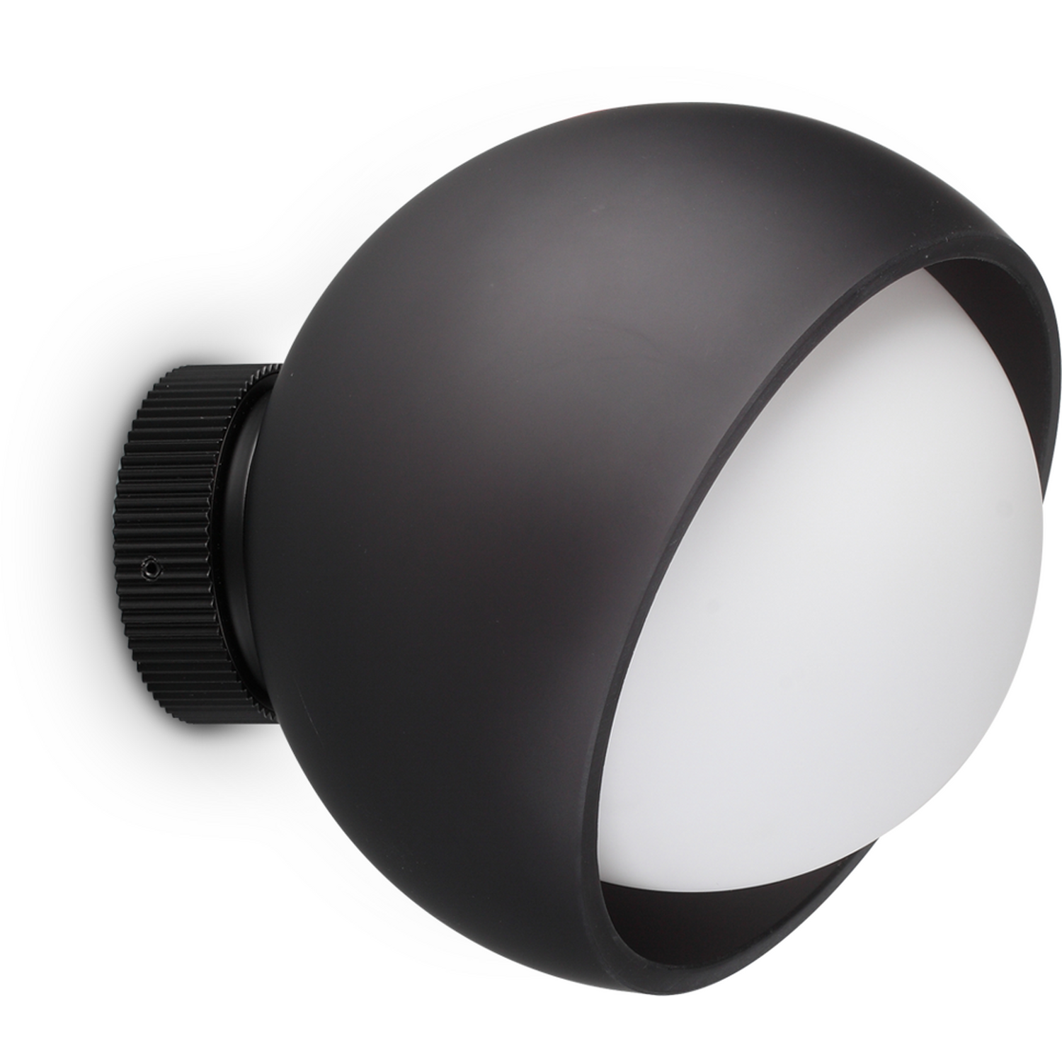 Ideal Lux Bloom Wall Lamp, Black, Ø 17 Cm, Metal - Image 2