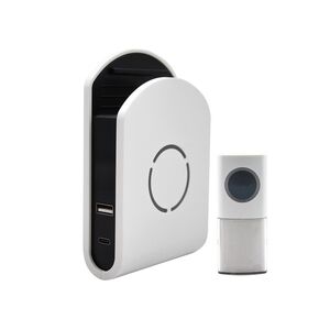 Uni-com Plug-in Door Chime With Usb Charger (UK Plug)