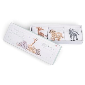 Little Savannah Animal Baby Socks - Choice of Size