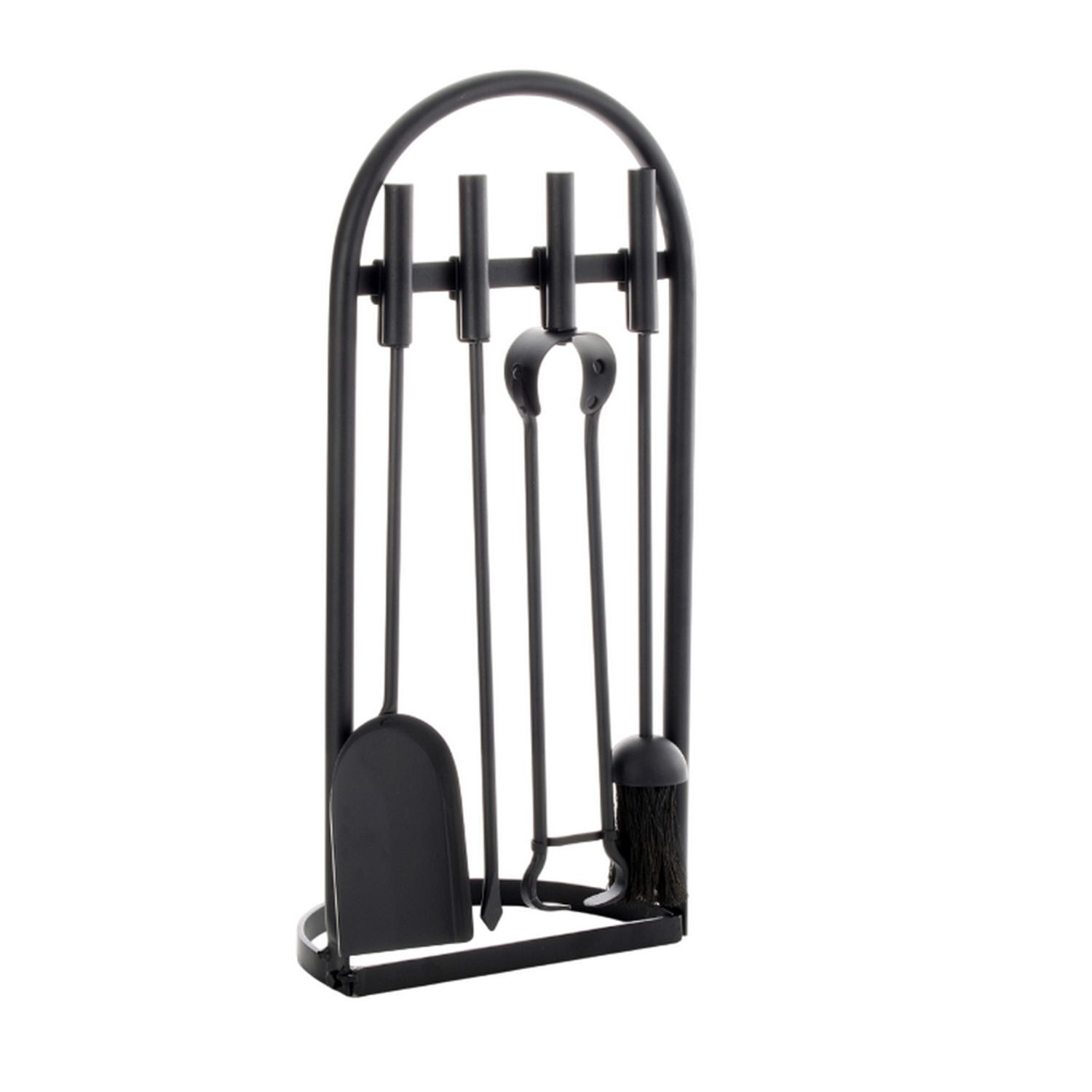Leecroft Contemporary Arch Companion Set Black 24'' - One Colour