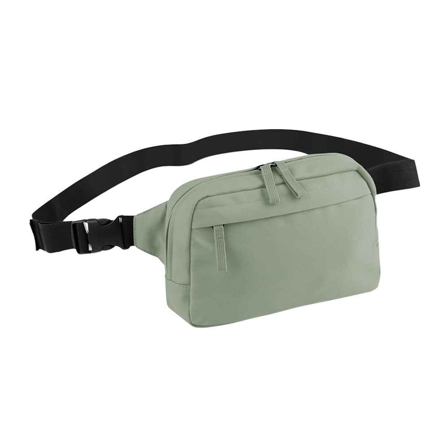 Bagbase Premium Recycled Crossbody Bag B - Dusty Green