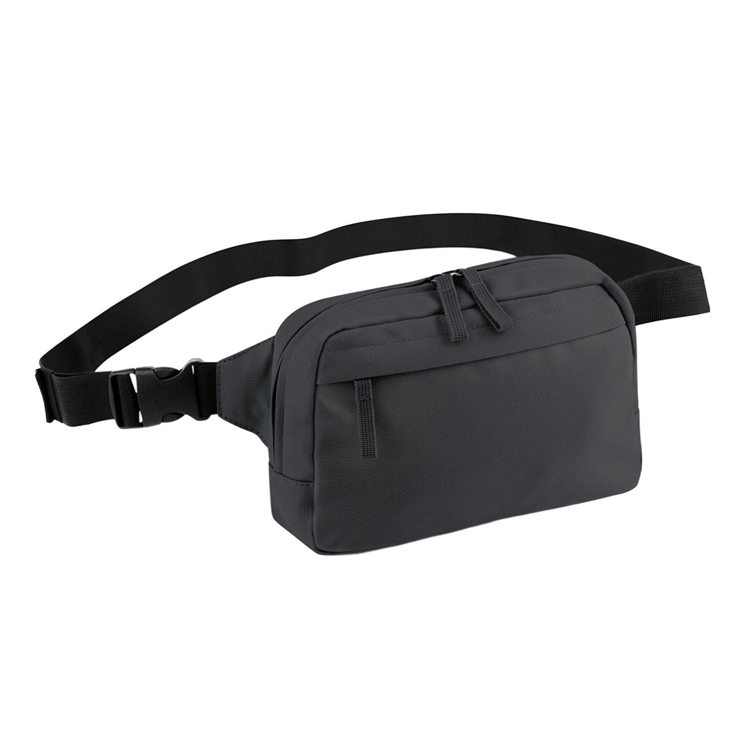 Bagbase Premium Recycled Crossbody Bag F - Graphite Grey