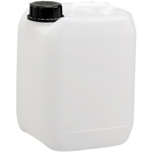 Pegdev 10L Plastic Water Container with Screw Cap and Carry Handle Pack of 1