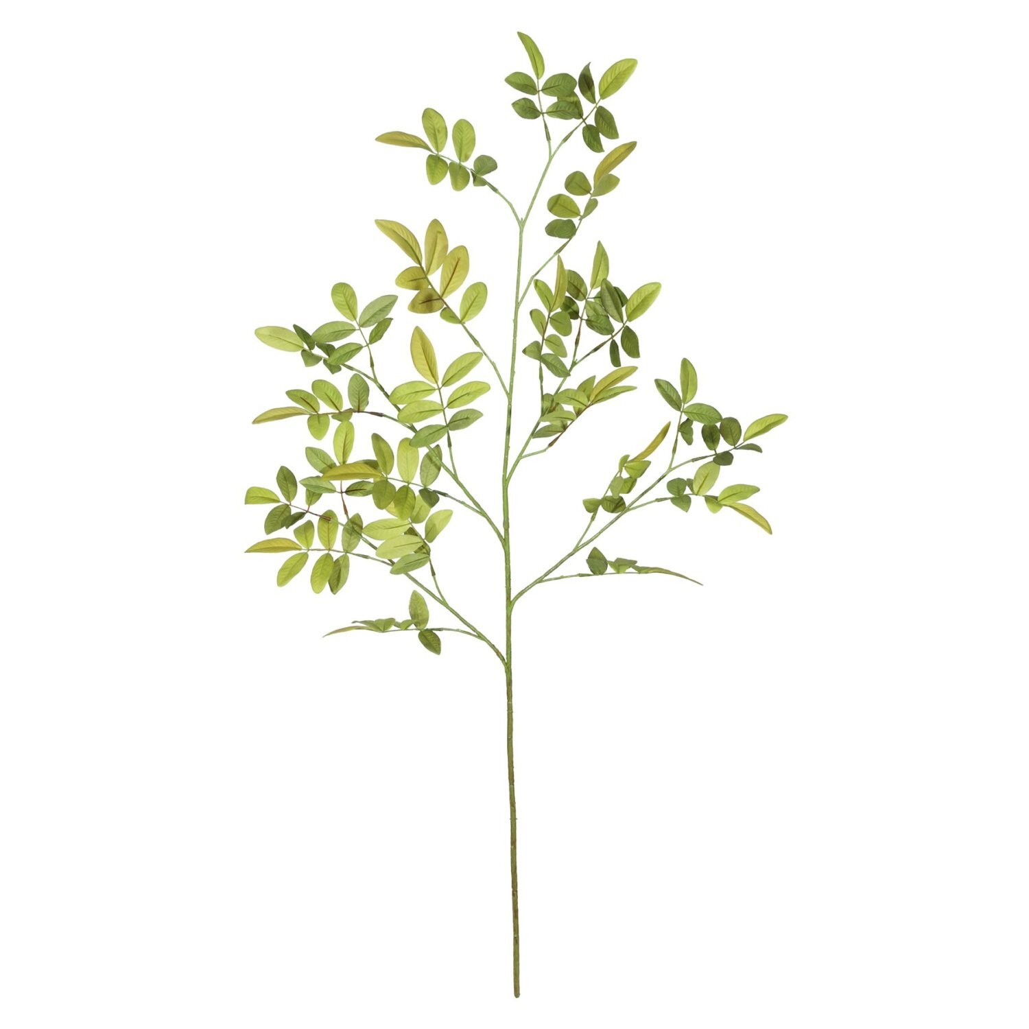 Kdmd Green Leaf Spray Artificial Flowers D - Green