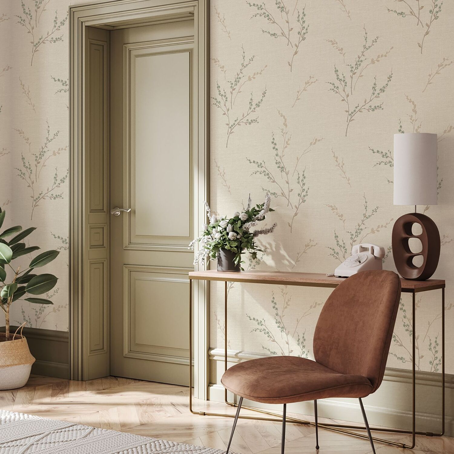 Belgravia Décor Belgravia Carmella Motif Green - Image 6