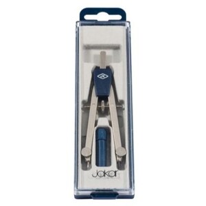 Spring Bow Pencil Compass - Silver / 105mm