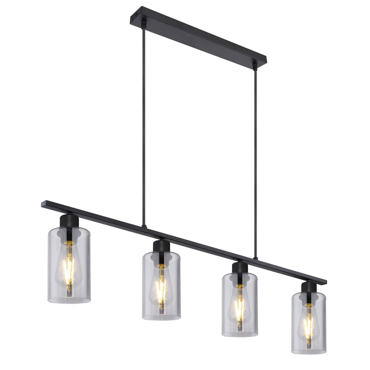 Globo Lighting Hadera Pendant Light Black