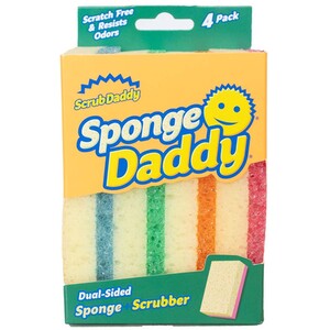 Pack of Four Sponge Daddy