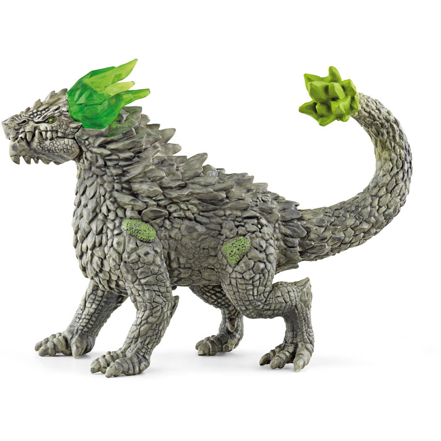 Schleich Eldrador Creatures Stone Dragon Toy Figure - Grey
