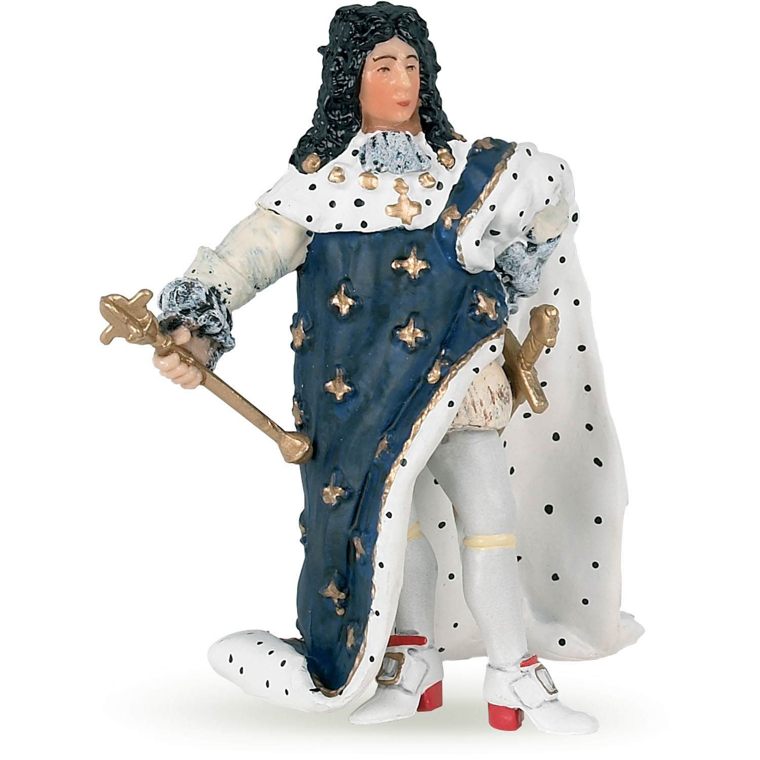 PAPO Historical Characters Louis XIV Toy Figure - Blue