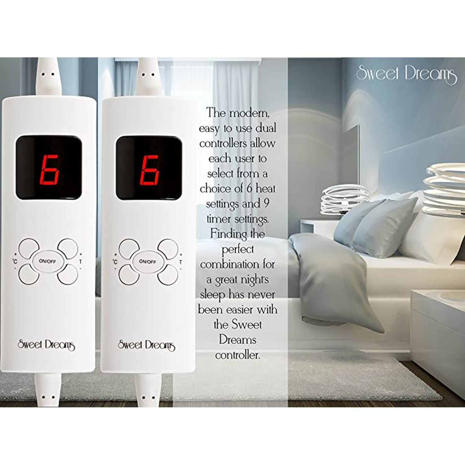 Electric Blanket Bed Fleece Heated Mattress Cover