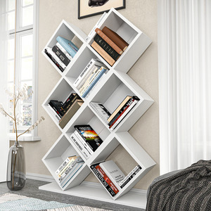 Beach Diamond Shaped Bookcase
